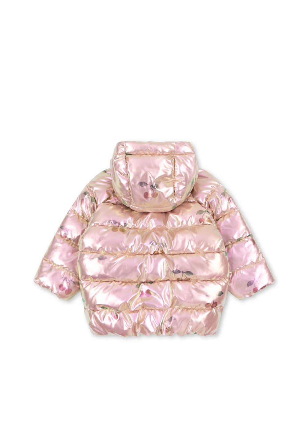 KONGES SLØJD winterjas meisje Kath Jacket GRS Ma Grande Cerise (glanzend lichtroze met kersen)
