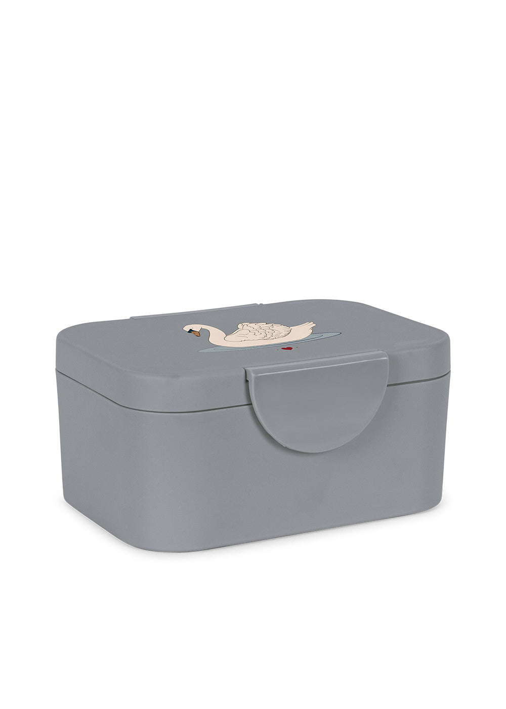 KONGES SLØJD lunchbox kind Swan Blue zwaan (blauw)