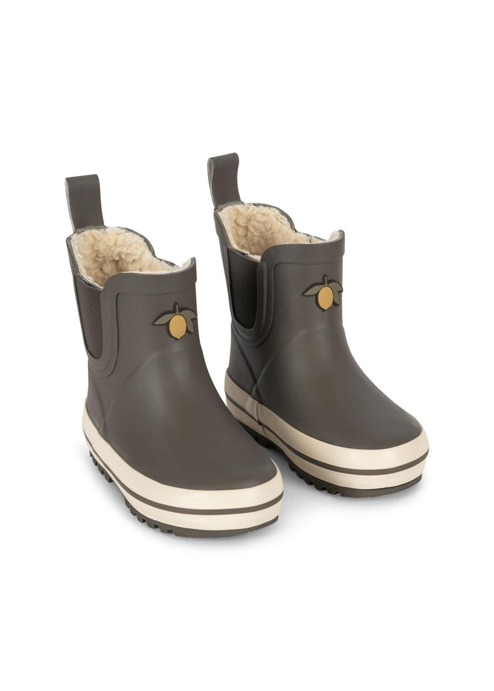 KONGES SLØJD regenlaarzen kind Roi Rain Boot Low Kalamata (donkergrijs)