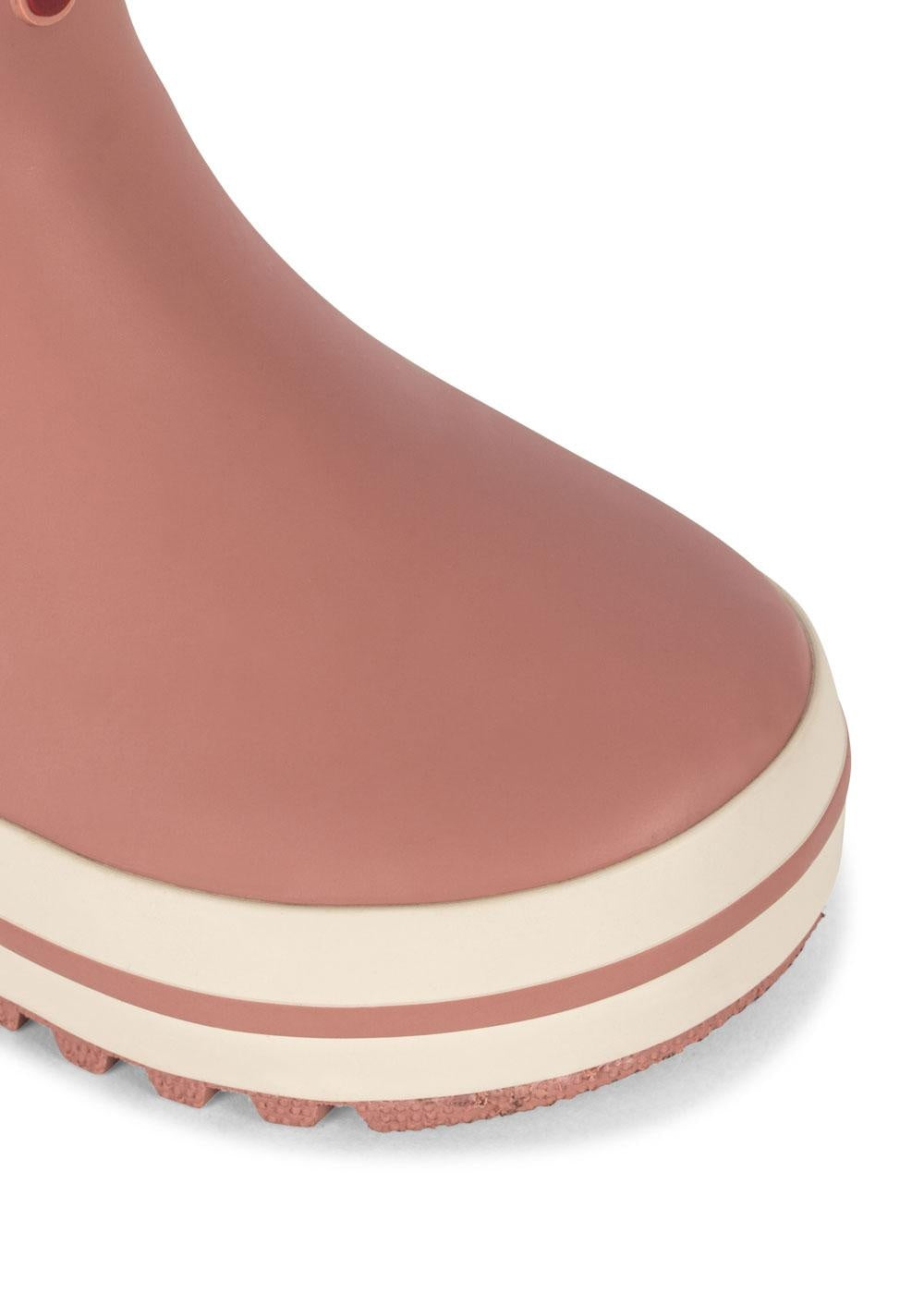 KONGES SLØJD regenlaarzen kind Roi Rain Boot Low Cameo Brown (oudroze)