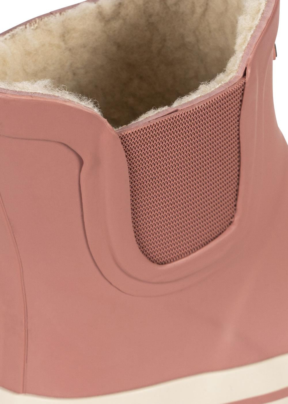 KONGES SLØJD regenlaarzen kind Roi Rain Boot Low Cameo Brown (oudroze)