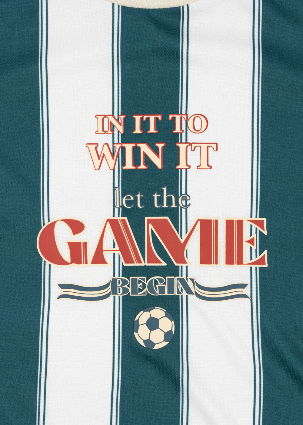 KONGES SLØJD sportshirt kind Class Stripe Green groen gestreept shirt