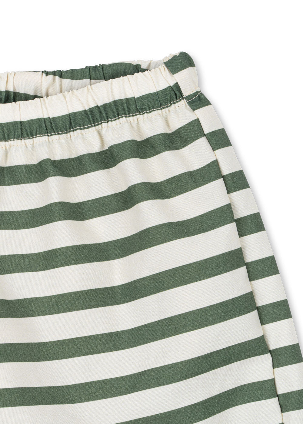 Konges Sløjd zwembroek kind Asnou Stripe Verti (groen horizontaal gestreept)