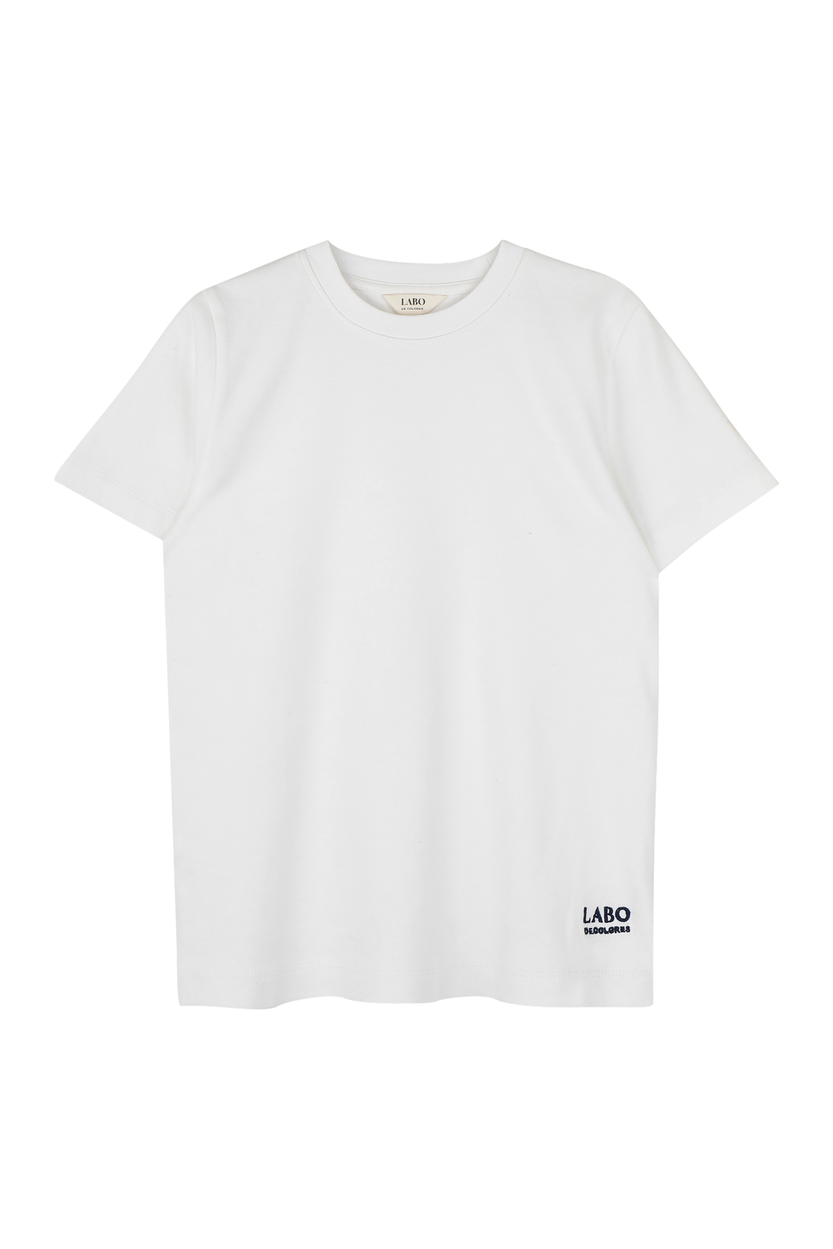 LABO DE COLORES T-shirt jongen Leff Off-white wit