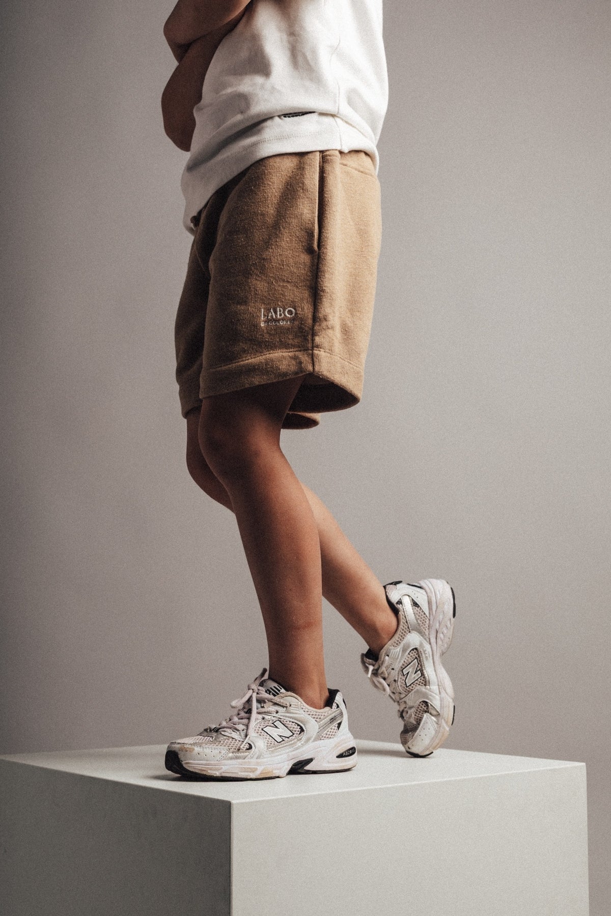 Labo de Colores | Lennon | Shorts | Taupe Melange