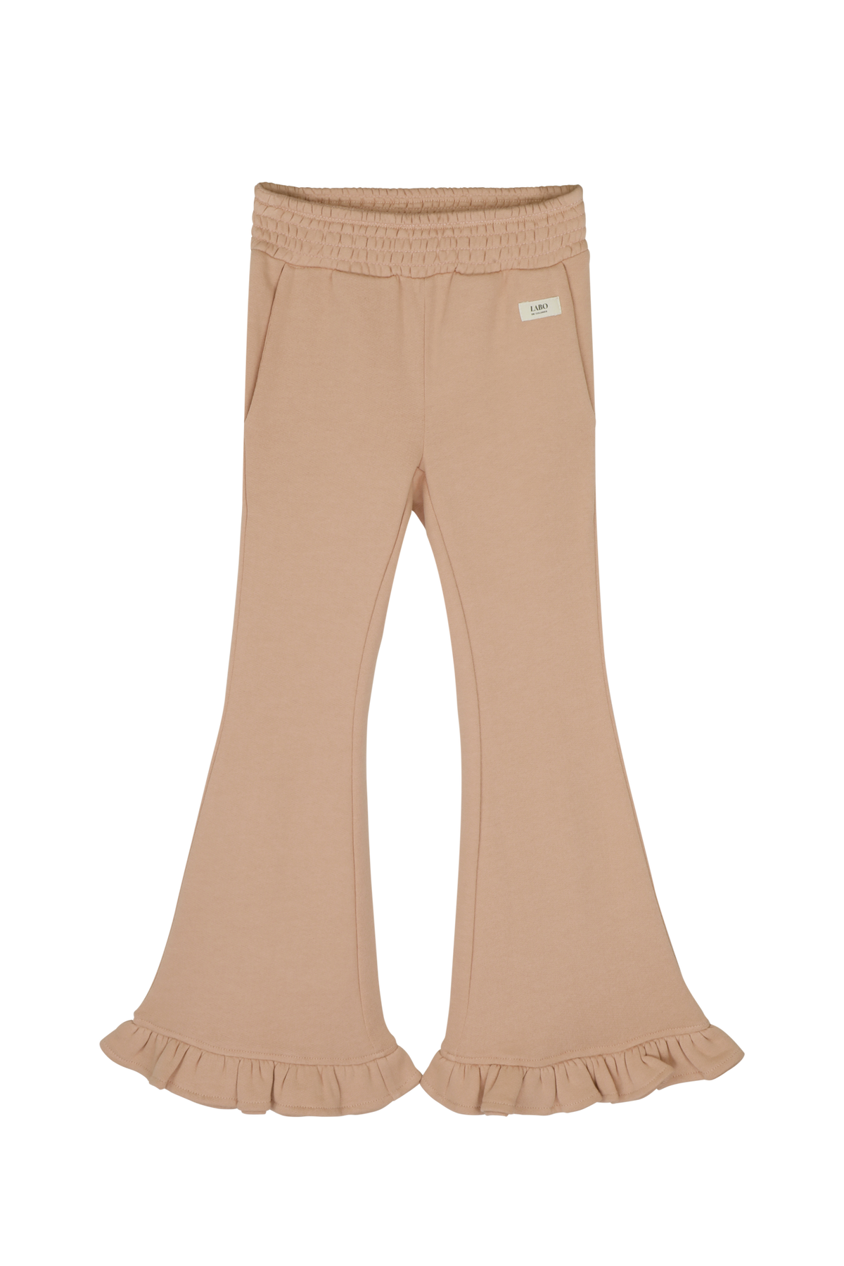 LABO DE COLORES flared broek flare broek meisje Lexa Taupe