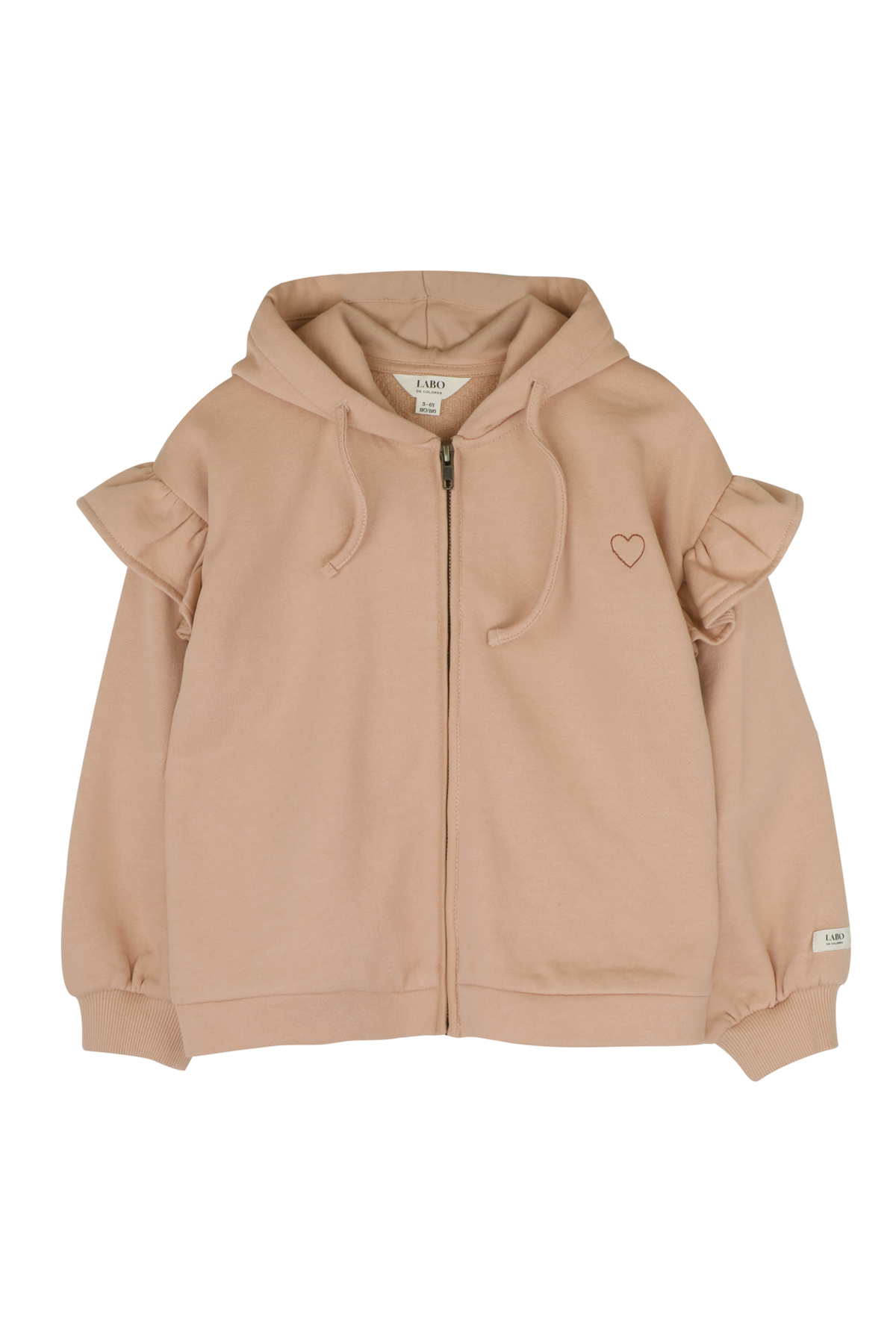 LABO DE COLORES vest cardigan meisje Lili Taupe