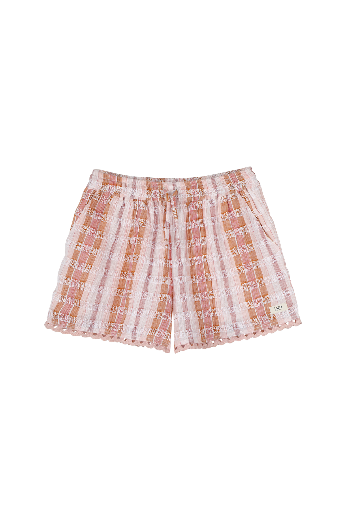 LABO DE COLORES korte broek meisje Liven Pink Papaya roze