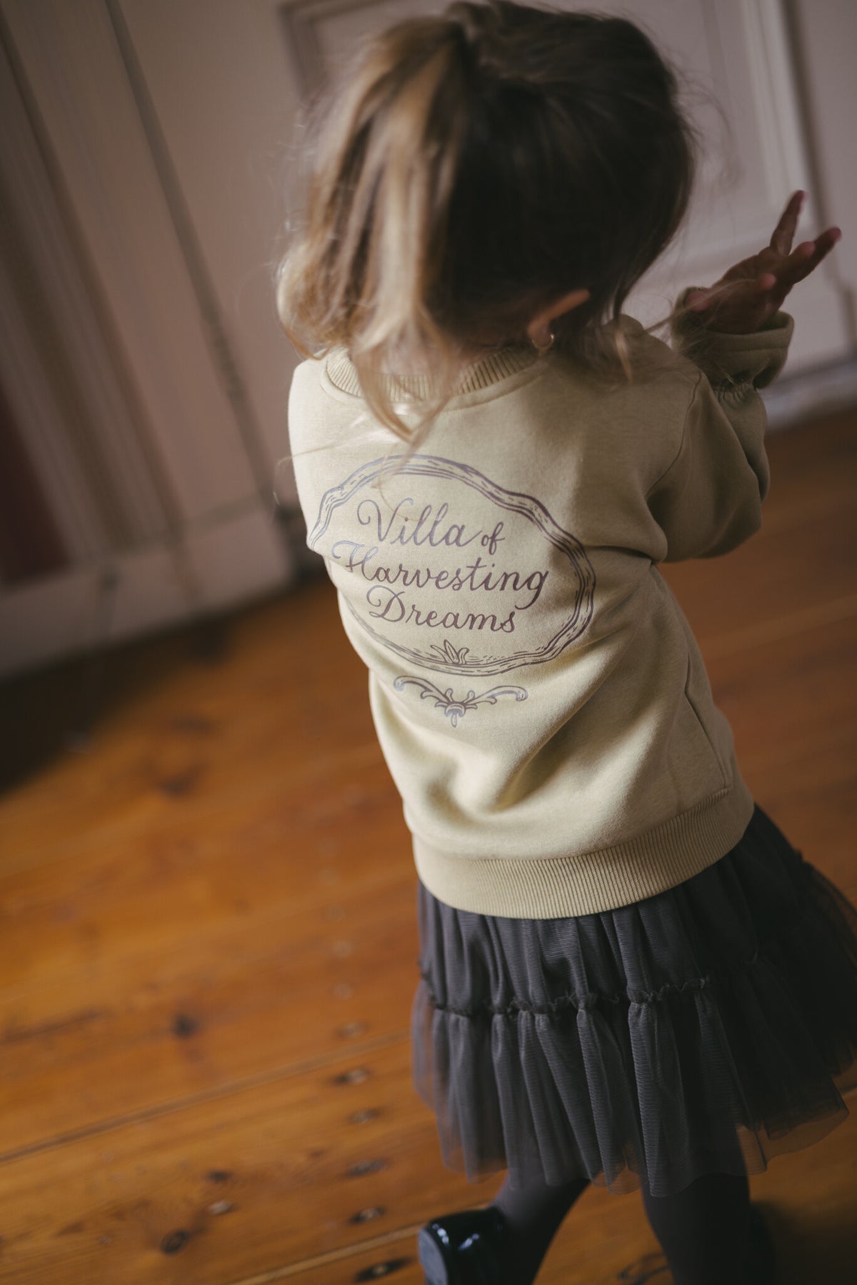 LEVV sweater meisjes Dante Light Green (lichtgroen)