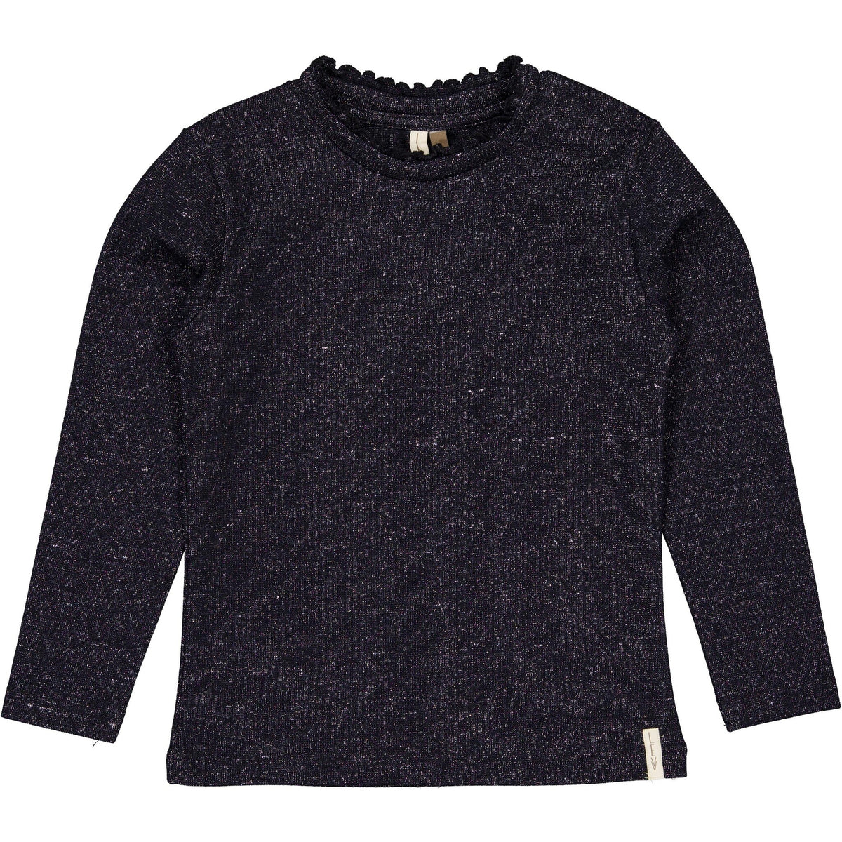LEVV T-shirt meisje Darina Black (zwart)