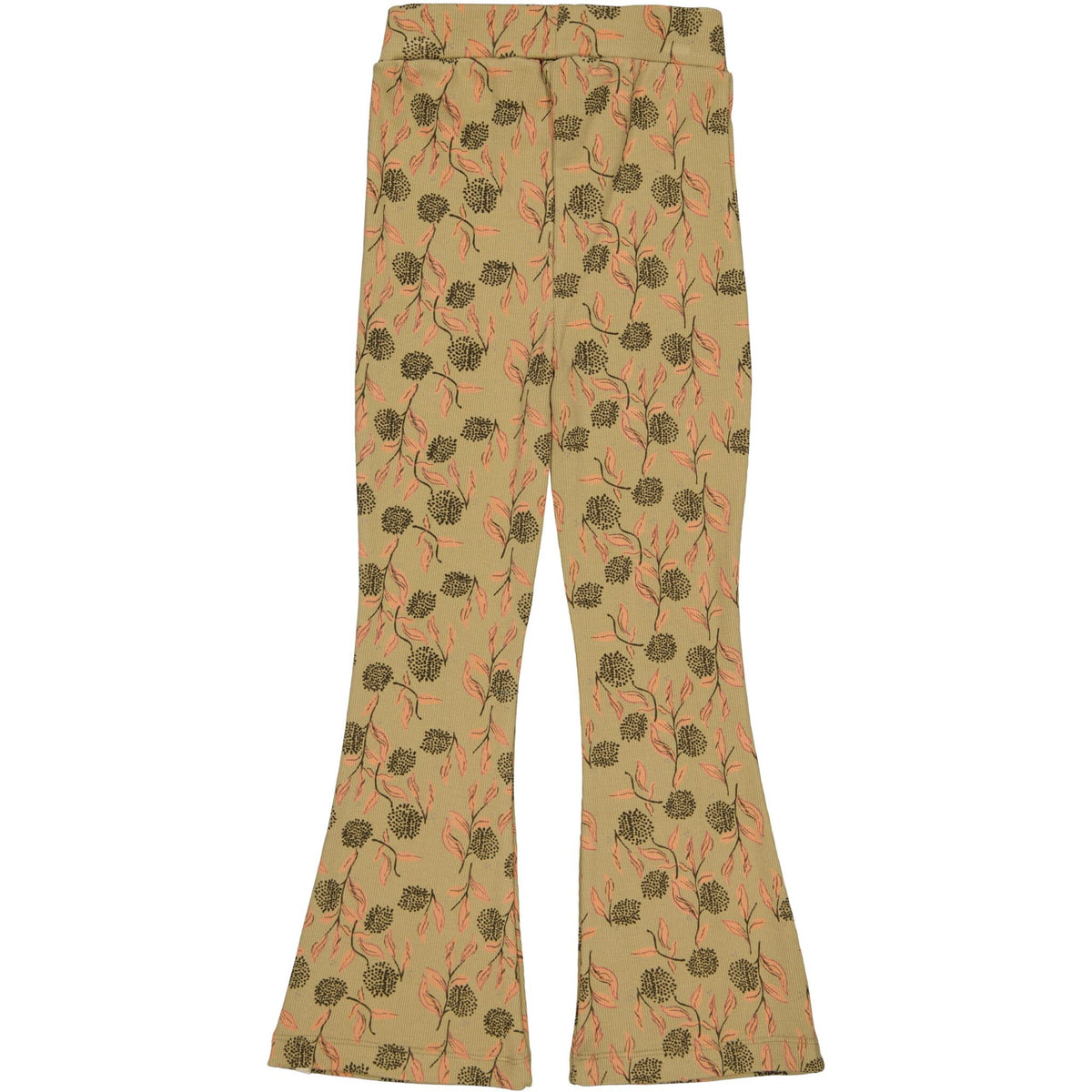 LEVV broek meisje Demi AOP Coral Flower (bloemenprint)