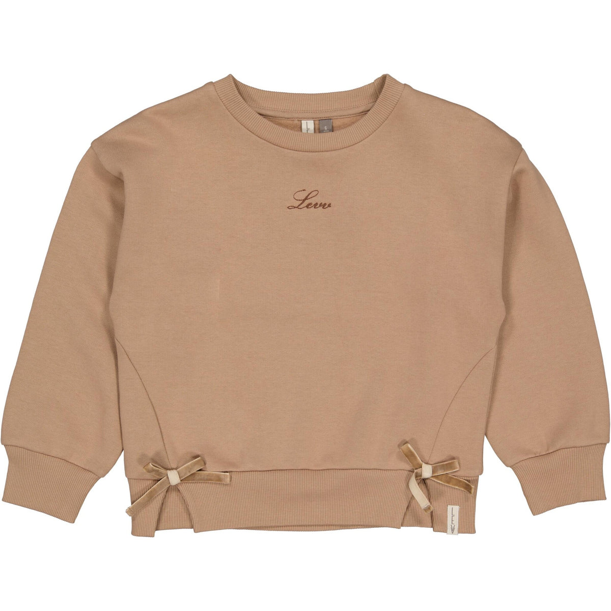 LEVV sweater meisje Denise Light Taupe (lichttaupe)