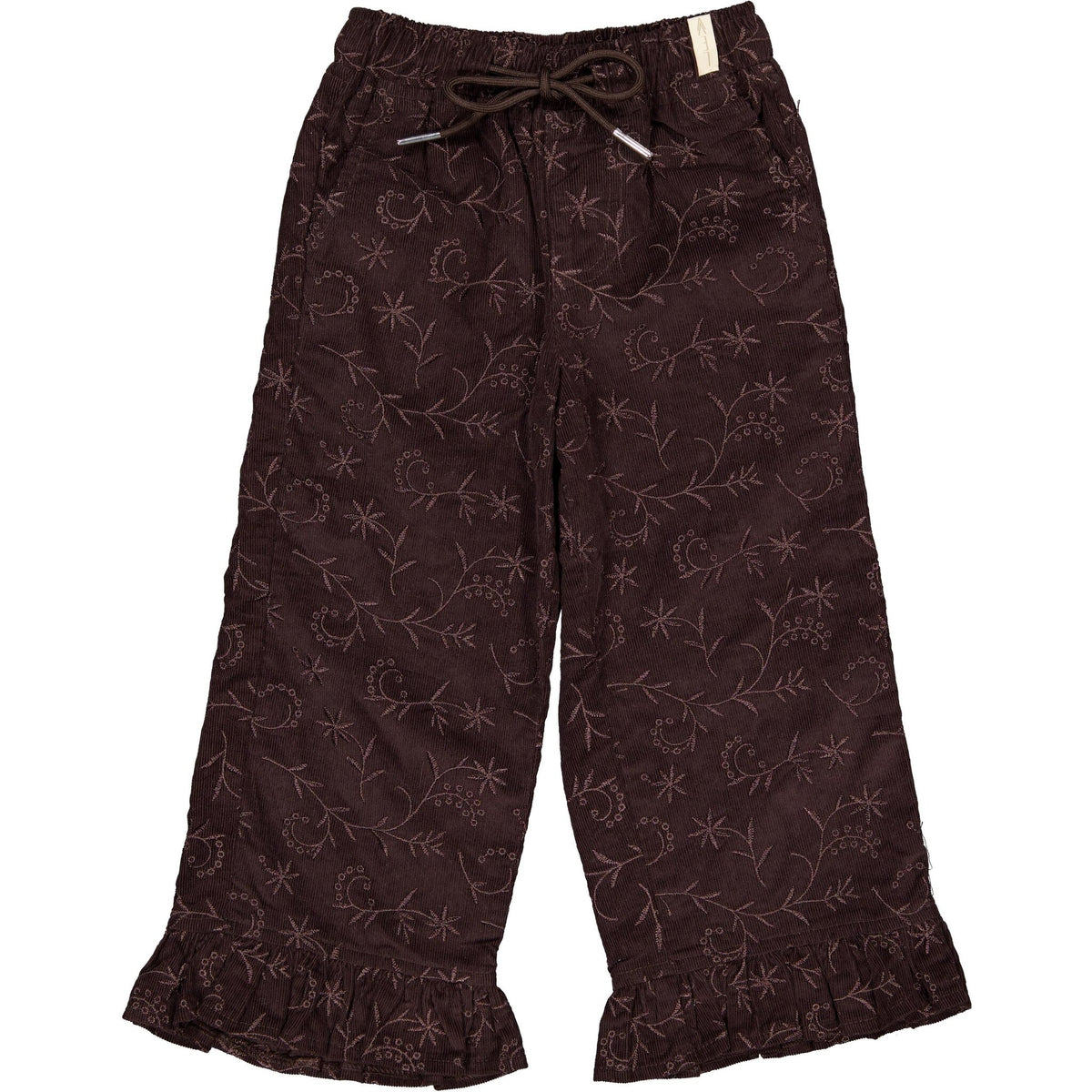 LEVV broek meisje Doris Dark Taupe (donkertaupe)