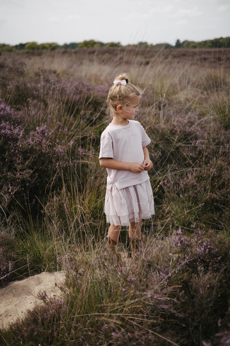 LEVV jurkje meisje Babbe jurk Mauve lichtpaars