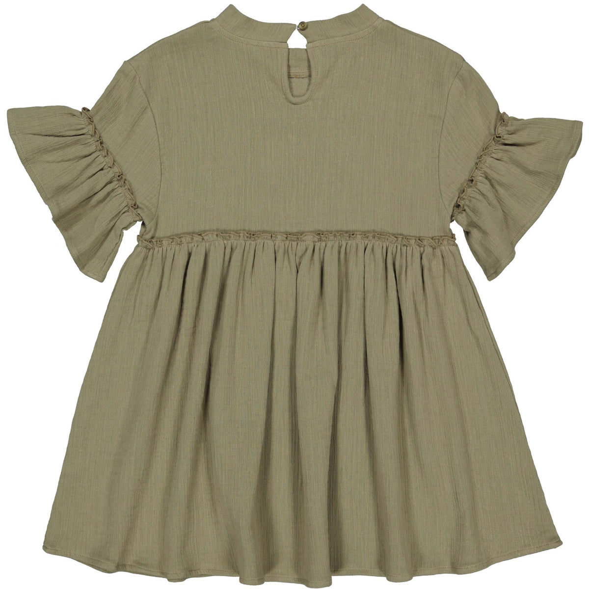 LEVV jurkje meisje Batu jurk Khaki Green groen