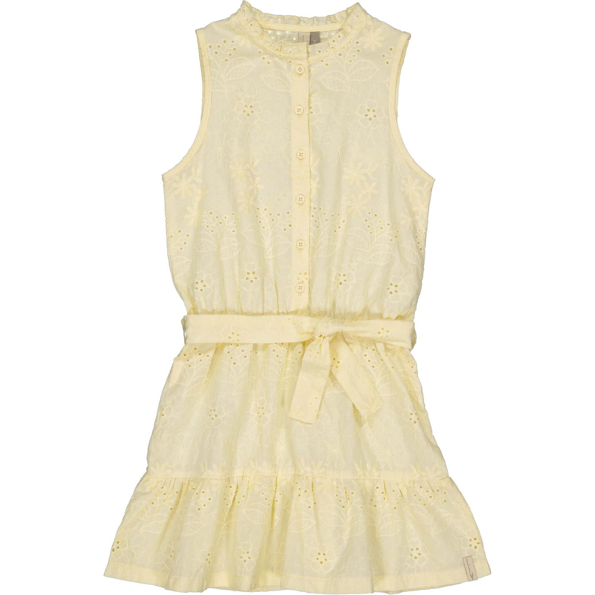 LEVV jurkje meisje Becky jurk Bright Yellow geel