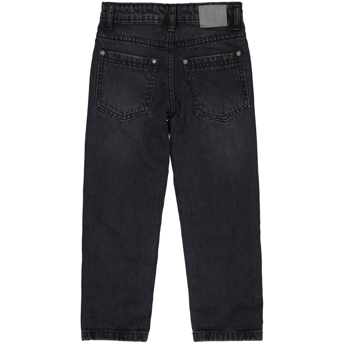 LEVV jeans kind LJAIMY Dark Grey Denim (donkergrijs denim)