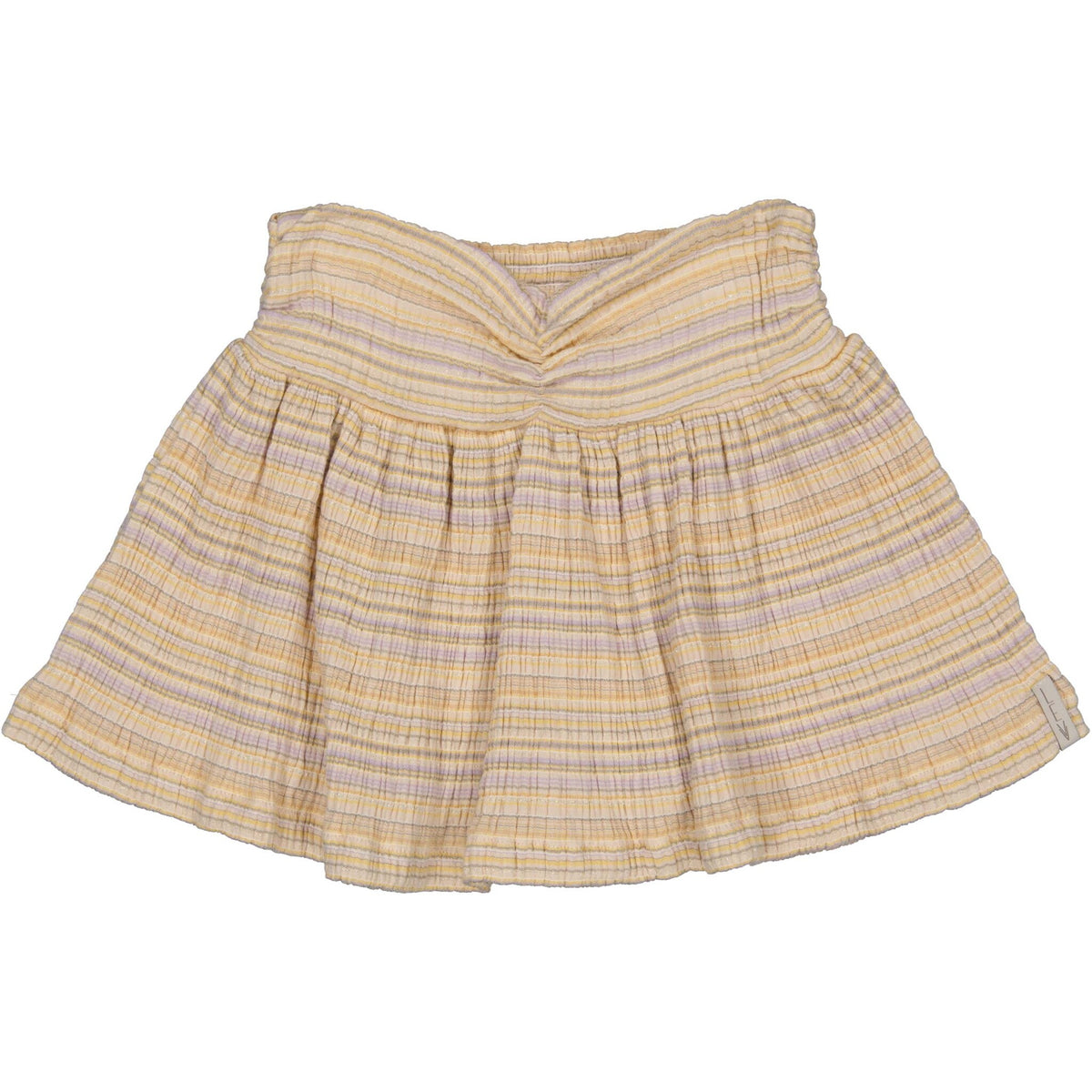 LEVV rokje meisje Gestreept rok AOP Purple Stripe paars gestreept