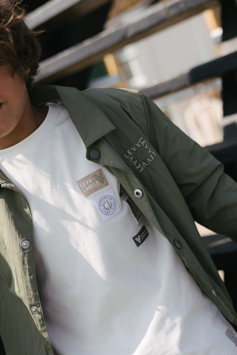LEVV shirt meisje Banu T-shirt White Cream wit crème