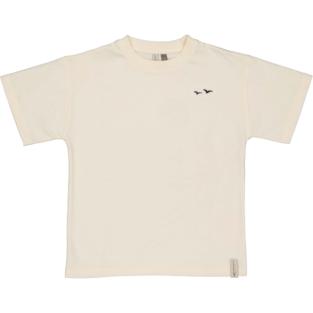 LEVV shirt jongen Baran T-shirt Soft White wit