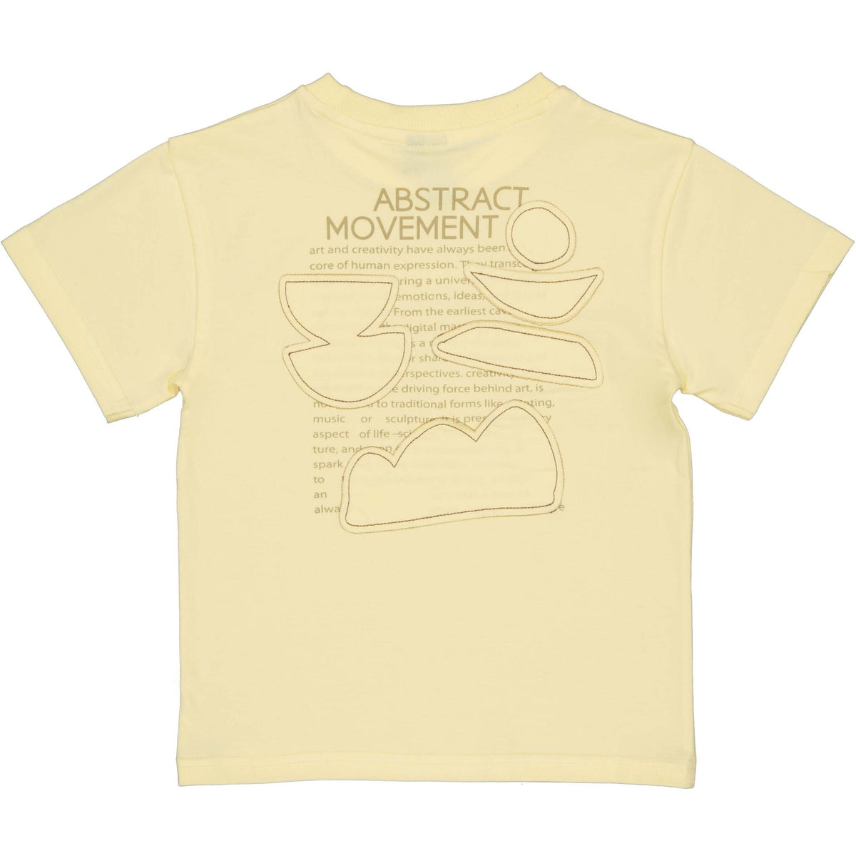 LEVV shirt jongen Bart T-shirt Pastel Yellow geel