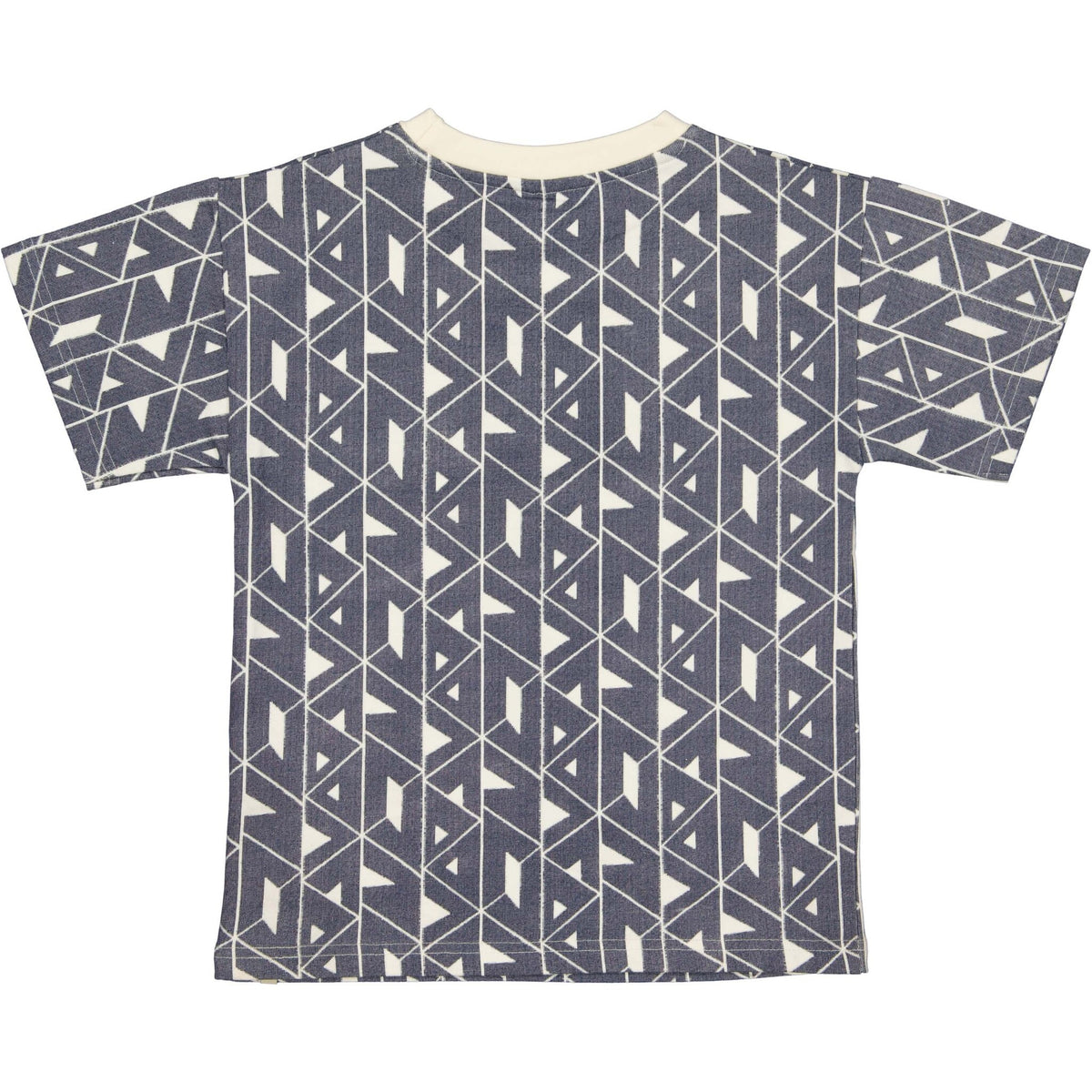 LEVV shirt jongen Bender T-shirt AOP Blue Graphic blauw met print