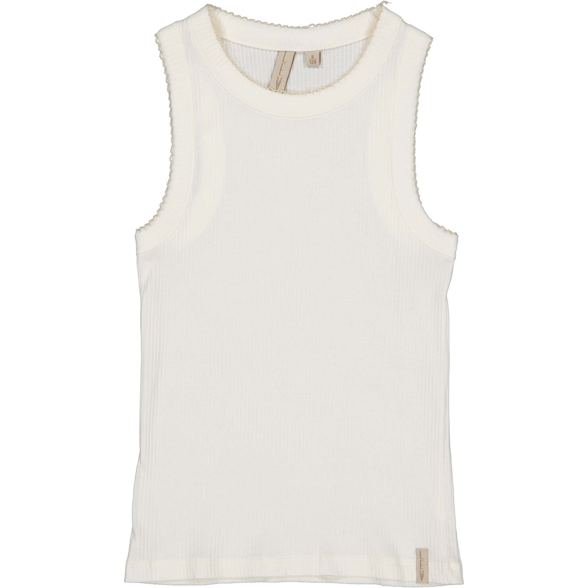 LEVV shirt meisje Bernise T-shirt White Marble wit marmerprint