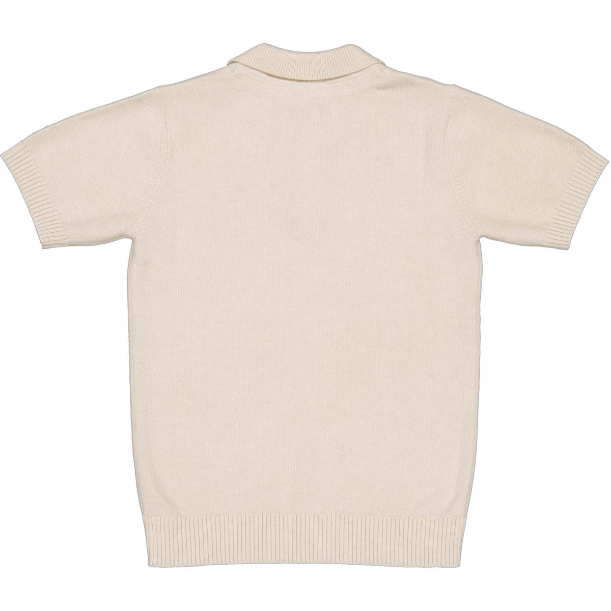 LEVV polo jongen Boran polo shirt Soft White wit