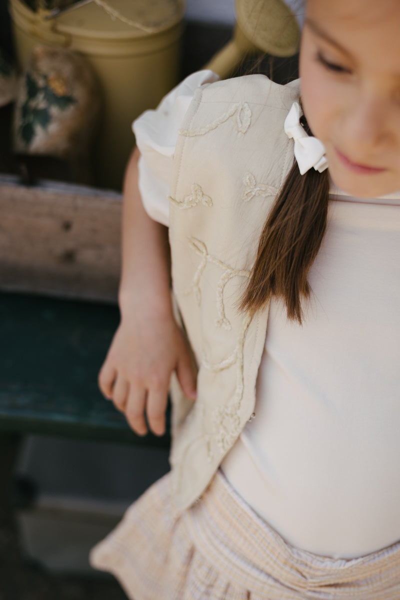 LEVV shirt meisje Crème T-shirt Cream crème
