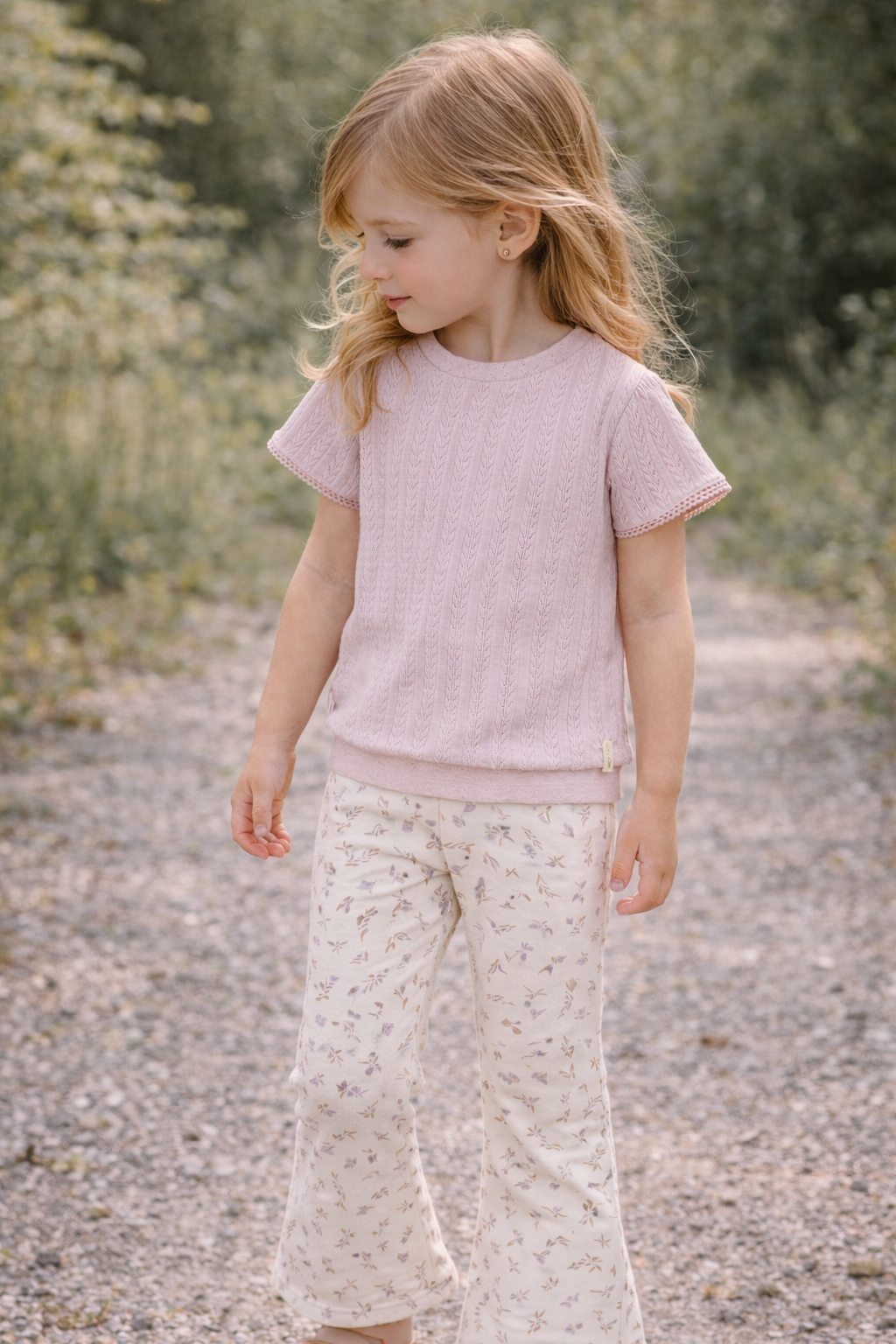 LEVV shirt meisje Lila T-shirt Lilac lila