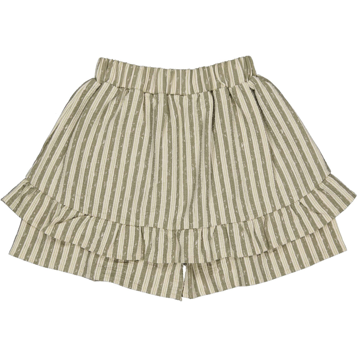 LEVV rokje meisje Billie rok AOP Green Stripe groen gestreept