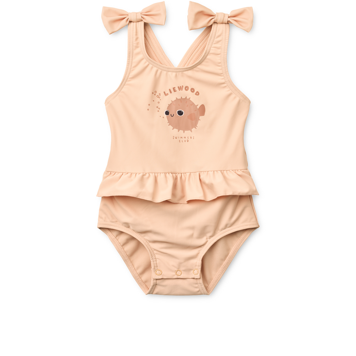 LIEWOOD badpak baby meisje Amara met strik Apple Blossom roze