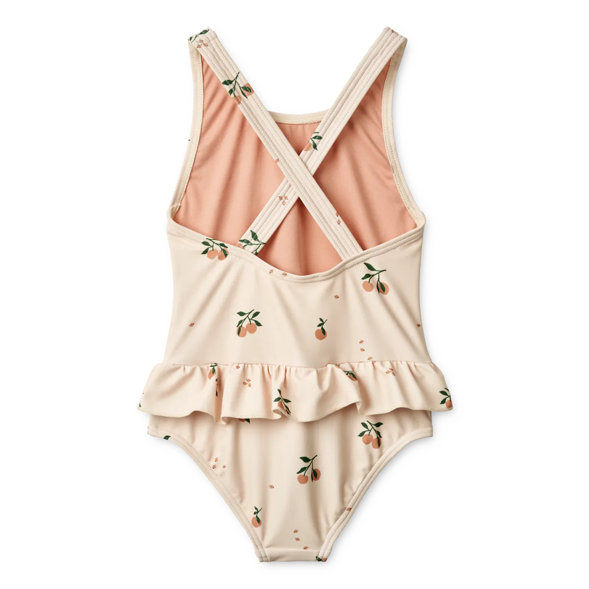 Liewood | Amara Printed Swimsuit | Peach Sea Shell