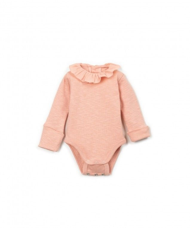 PLAY UP romper meisje rib Tulip (oranje)