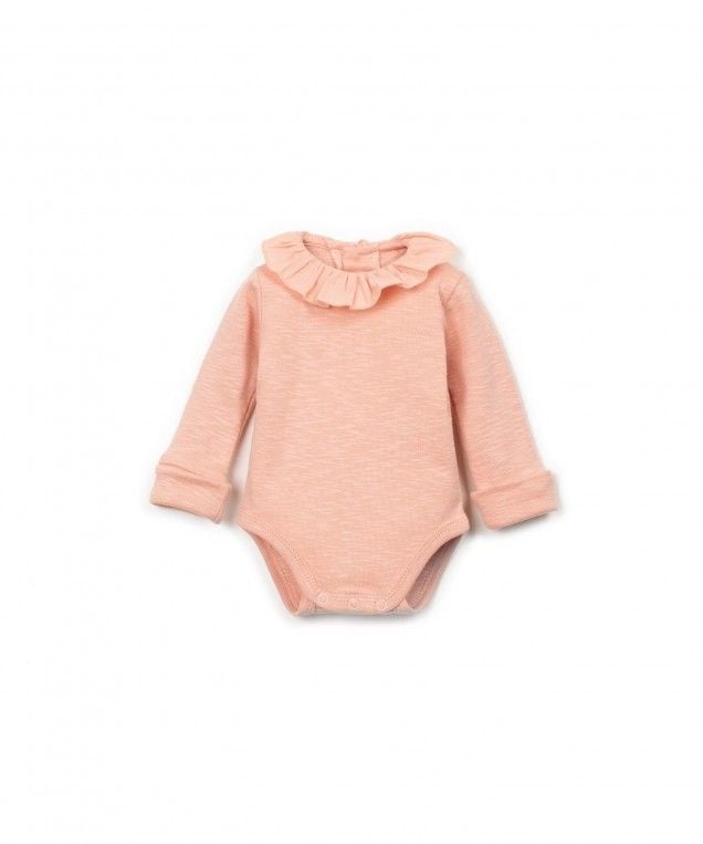 PLAY UP romper meisje rib Tulip (oranje)