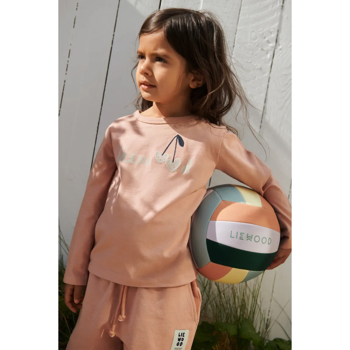LIEWOOD volleybal kind Villa Peppermint Multi Mix (groen multikleur)
