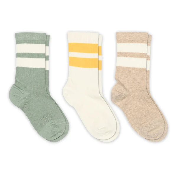 MP Denmark | Anker socks (3-pack) | Granite Green