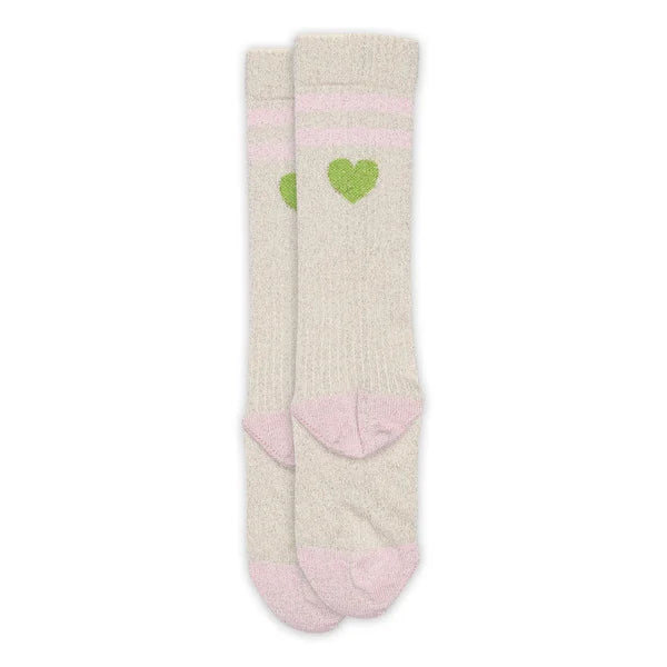 MP Denmark | Elga Glitter Knee Socks | Antarctica
