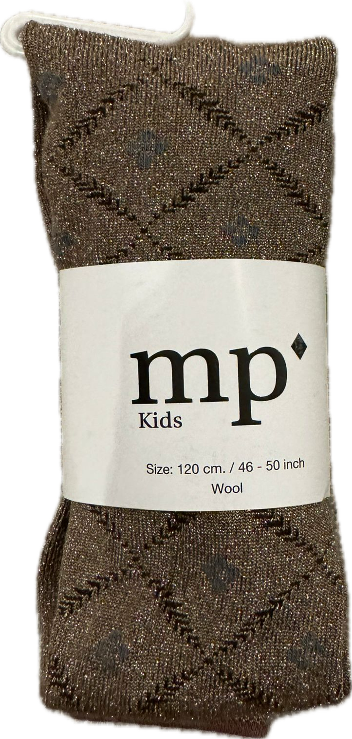 Freja Glitter Tights | Coca Mocha