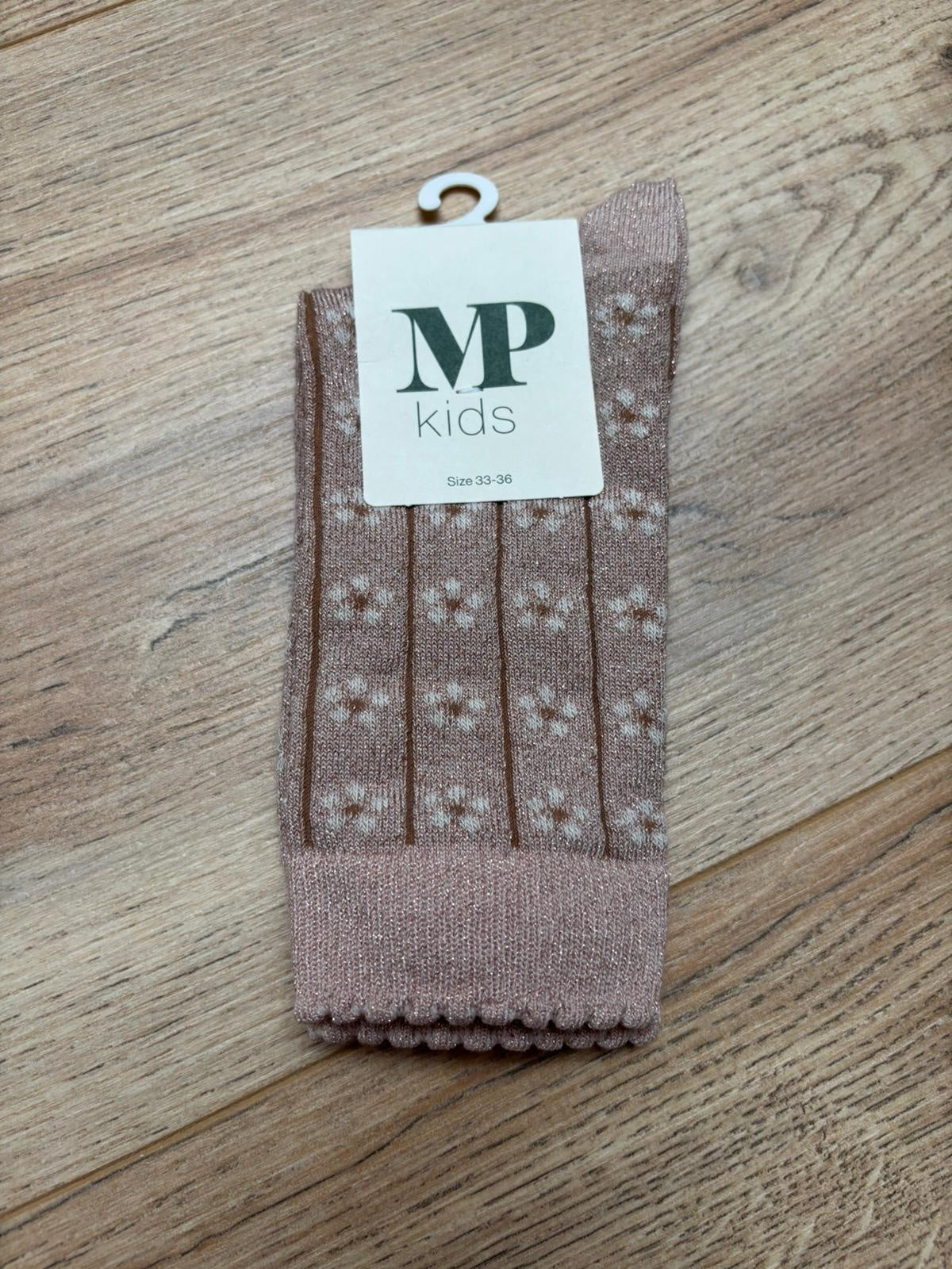 MP Denmark | Oline glitter socks | Rose Dust