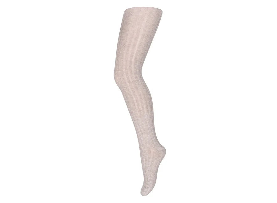 MP Denmark | Rib Maillot |  Light Brown Melange