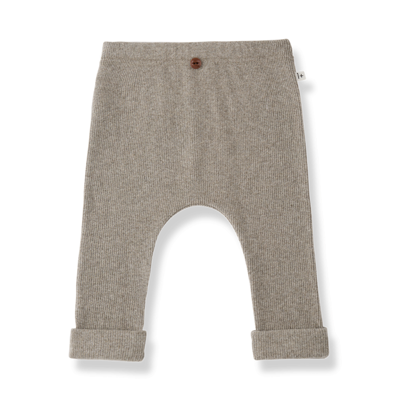 1+ IN THE FAMILY legging Marti Canapa (taupe melange)