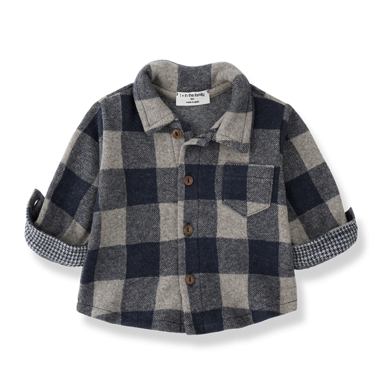1+ IN THE FAMILY blouse Modena Blue (blauw)