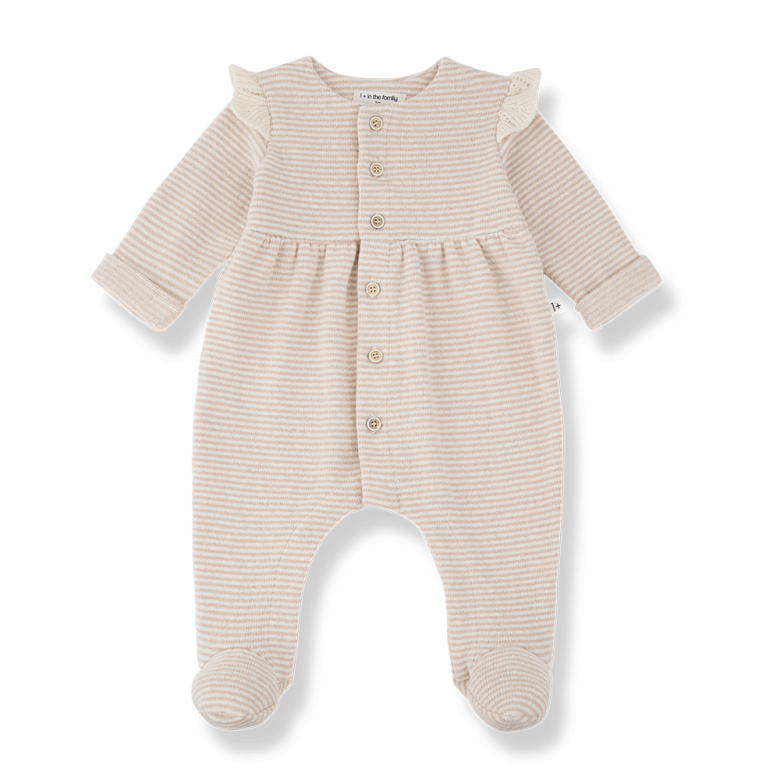 1+ IN THE FAMILY boxpakje baby Orleans Nude (lichtroze)