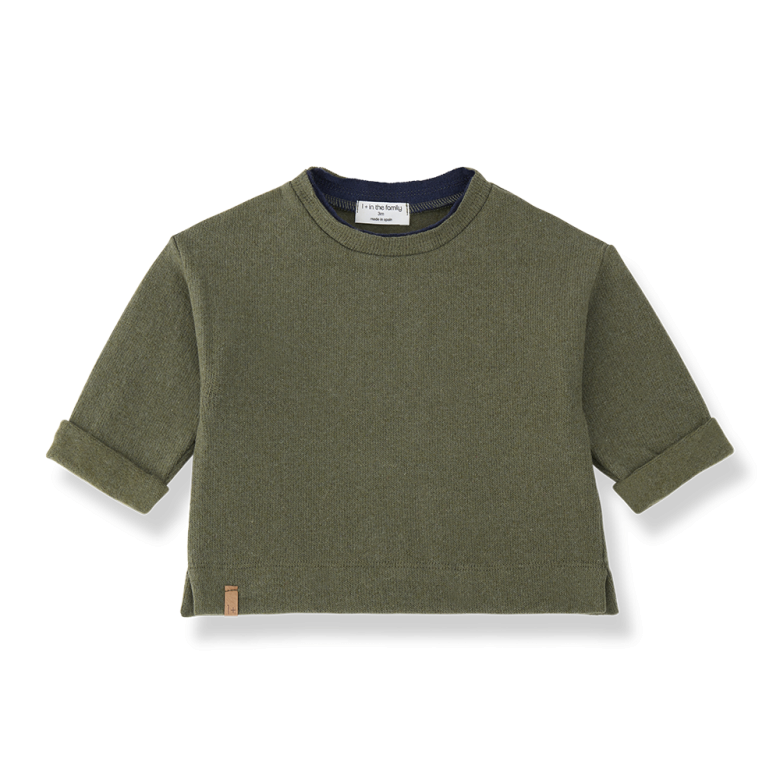 1+ IN THE FAMILY sweater Ottawa Khaki (khaki)
