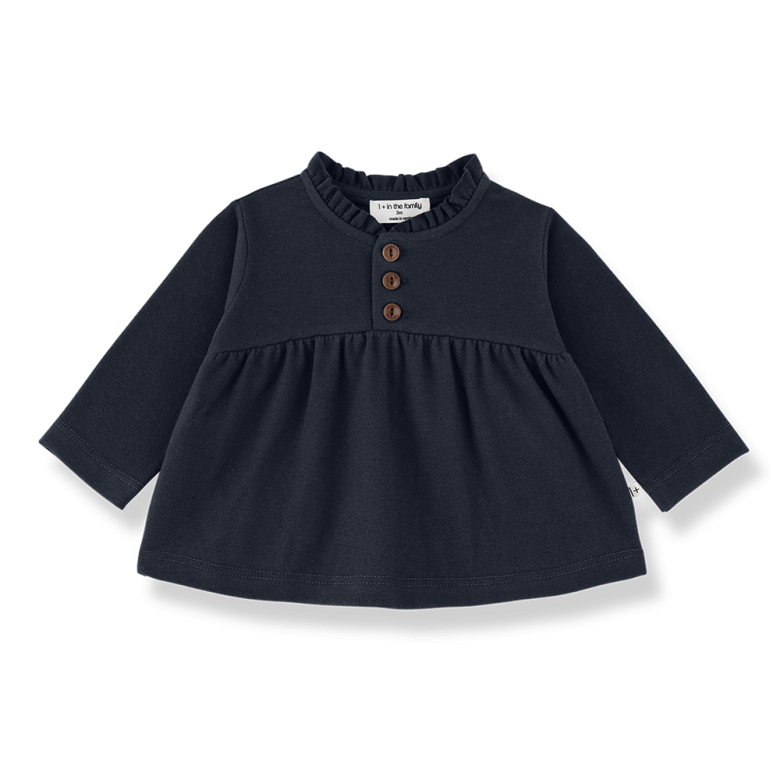1+ IN THE FAMILY T-shirt Puglia Blue (blauw)