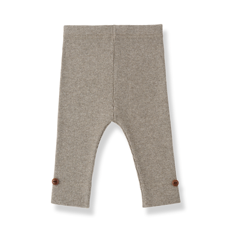 1+ IN THE FAMILY legging Sina Canapa (taupe melange)