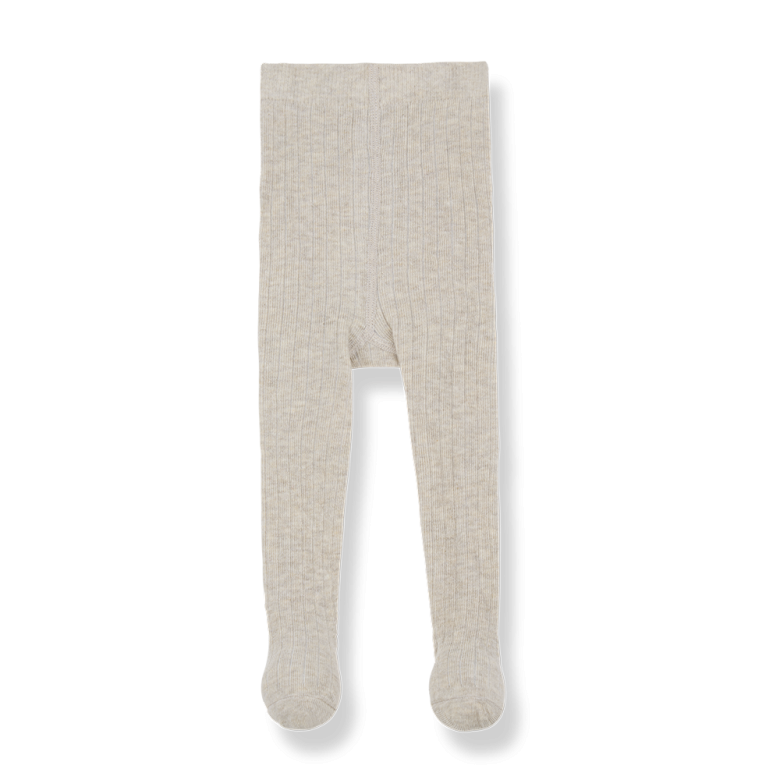 1+ IN THE FAMILY legging baby Siracusa Rice (gebroken wit)