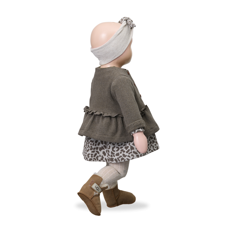 1+ IN THE FAMILY legging baby Siracusa Rice (gebroken wit)