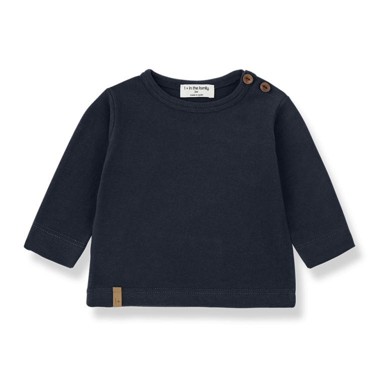 1+ IN THE FAMILY T-shirt Tom Blue (blauw)